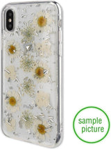Силиконов Калъф с Цветя за Samsung S10e, 4Smarts Glamour Bouquet Case, Сребро/Бял