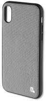 Калъф с Текстилен Ефект за iPhone XS/X, 4Smarts Car-Case, Бял