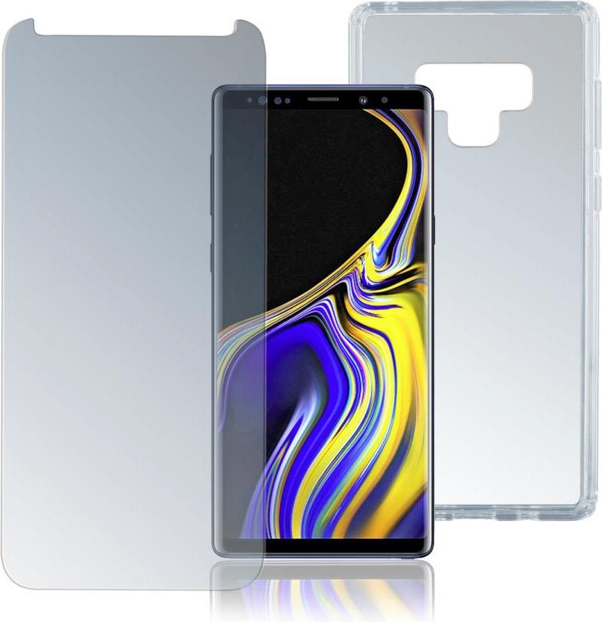 Калъф 360° за Samsung Note 9, 4Smarts Premium Set Case, Прозрачен (2)