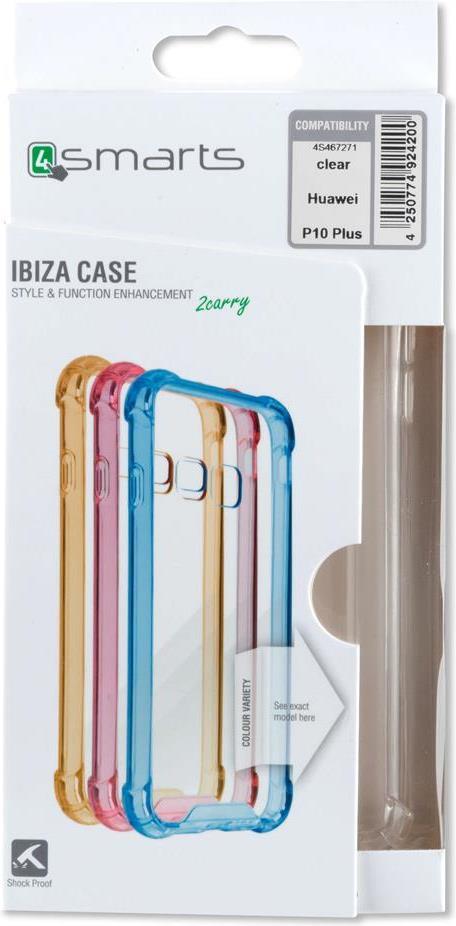 Противоударен Хибриден Калъф за Huawei P10 Lite, 4Smarts Ibiza Case, Прозрачен (2)