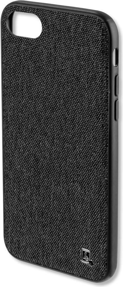Калъф с Текстилен Ефект за iPhone 8/7 Plus, 4Smarts Car-Case, Черен