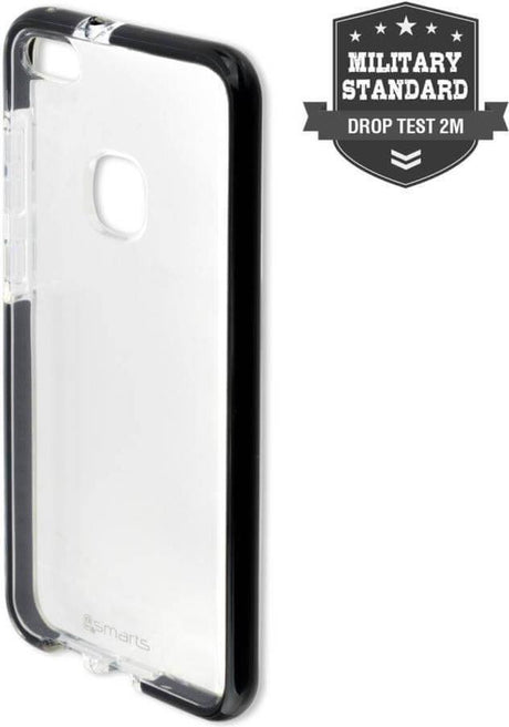 Противоударен Силиконов Калъф за Huawei P9 Lite 2017, 4Smarts Airy-Shield Case, Черен