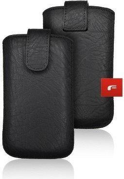 Калъф Джоб с Издърпване за iPhone XS/X, Forcell Y-Kora2 Case, Черен