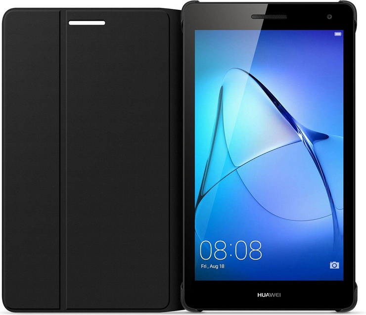 Оригинален Калъф за Huawei MediaPad T3 7" Book Case, Черен (3)