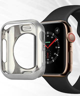 Силиконов Калъф за Apple Watch 5/4 44 mm Set, Dux Ducis Gel Case, Черен (5)