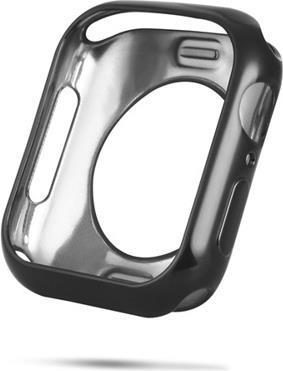 Силиконов Калъф за Apple Watch 5/4 44 mm Set, Dux Ducis Gel Case, Черен (2)