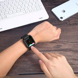 Силиконов Калъф за Apple Watch 5/4 44 mm Set, Dux Ducis Gel Case, Черен (8)