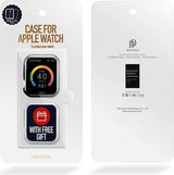Силиконов Калъф за Apple Watch 5/4 44 mm Set, Dux Ducis Gel Case, Черен (9)