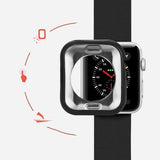 Силиконов Калъф за Apple Watch 5/4 44 mm Set, Dux Ducis Gel Case, Черен (6)