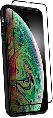 Противоударен Калъф с Протектор за iPhone XS Max, Spigen Ultra Hybrid 360 Case & Glass, Черен (4)