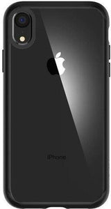 Противоударен Калъф с Протектор за iPhone XR, Spigen Ultra Hybrid 360 Case & Glass, Черен (2)