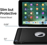 Противоударен Силиконов Калъф за iPad Air/ 6/ 5 9.7", Spigen Rugged Armor Case, Черен (4)