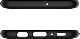Противоударен Силиконов Калъф за Samsung A70, Spigen Rugged Armor Case, Черен (7)