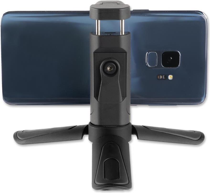 Стойка за Телефон с Трипод, 4Smarts Holder Pocket Tripod, Черен (4)