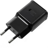 Оригинално Бързо Зарядно за Samsung S10, S9, S8, S7 220v Fast Charger Ep-Ta200ebe, Черен (Bulk)