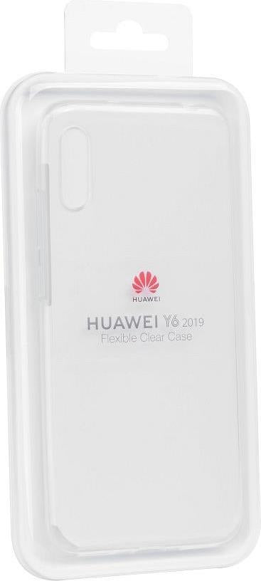 Оригинален Силиконов Калъф за Huawei Y6 2019 Soft TPU Case, Прозрачен (3)