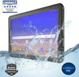 Водоустойчив Калъф за Samsung Tab S4 10.5", 4Smarts Active Pro Stark Case, Черен