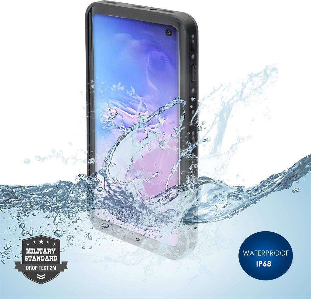 Водоустойчив Калъф за Samsung S10 Plus, 4Smarts Active Pro Stark Case, Черен