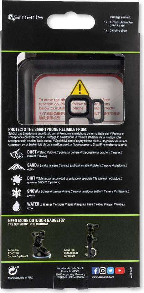 Водоустойчив Калъф за Samsung S9, 4Smarts Active Pro Stark Case, Черен (7)