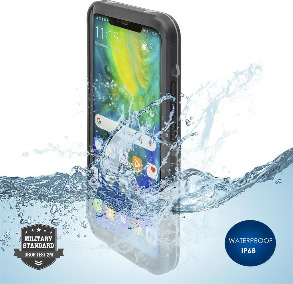Водоустойчив Калъф за Huawei Mate 20 Pro, 4Smarts Active Pro Stark Case, Черен