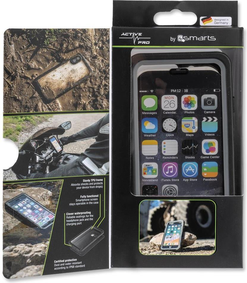 Водоустойчив Калъф за iPhone SE 2022/2020 8/7, 4Smarts Active Pro Stark Case, Черен (8)