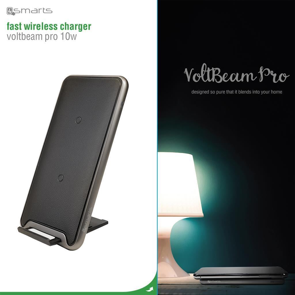 Безжично Зарядно за Телефон, 4Smarts Holder Voltbeam Pro 10w, Черен (7)