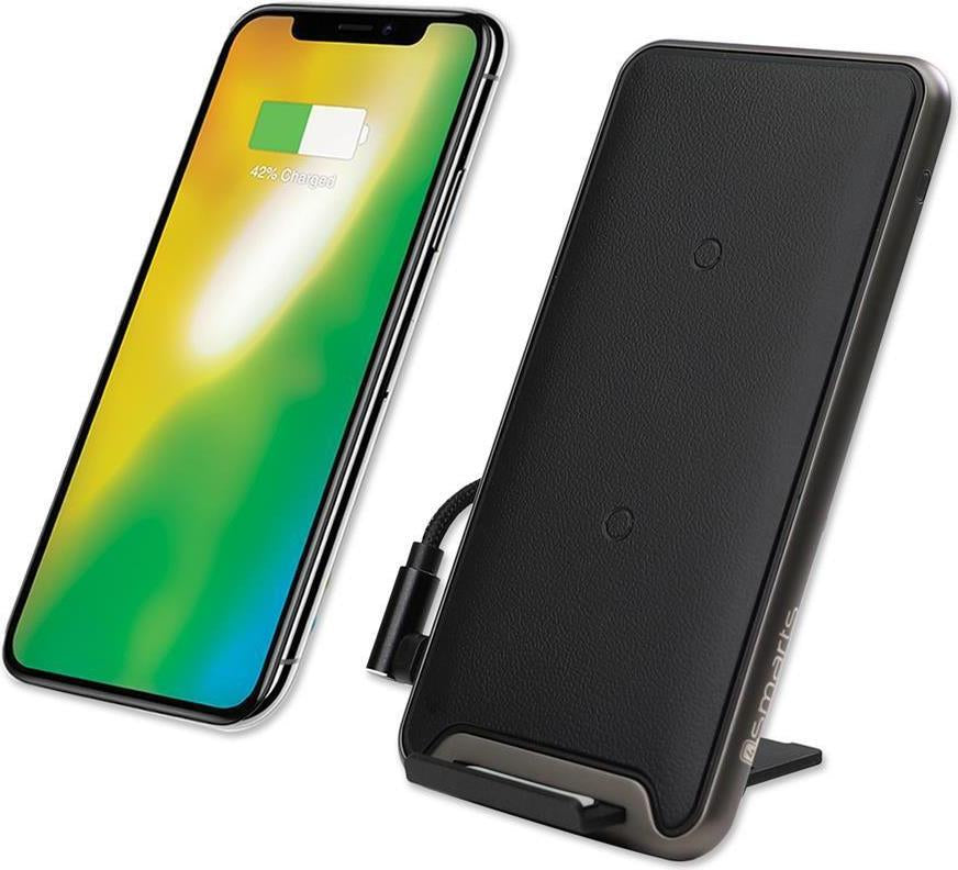 Безжично Зарядно за Телефон, 4Smarts Holder Voltbeam Pro 10w, Черен