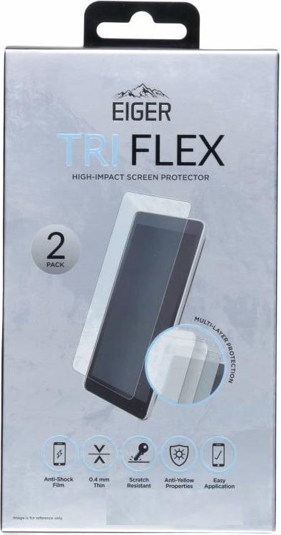 Удароустойчив Протектор за Samsung A50/A30S, Eiger TriFlex Glass, Прозрачен