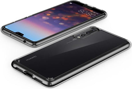 Противоударен Хибриден Калъф за Huawei P20 Pro, Spigen Ultra Hybrid Case, Прозрачен (6)