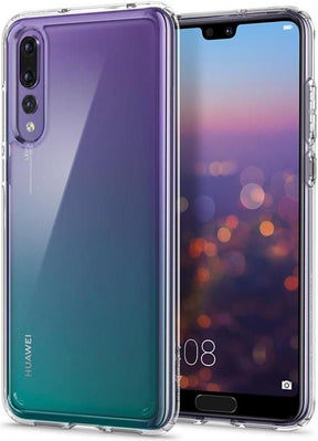 Противоударен Хибриден Калъф за Huawei P20 Pro, Spigen Ultra Hybrid Case, Прозрачен