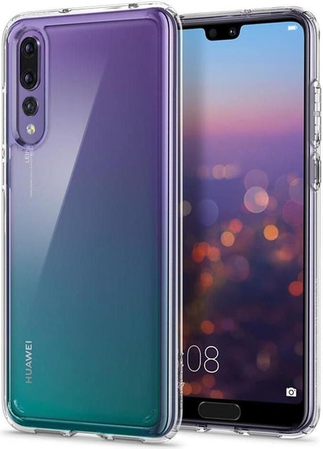 Противоударен Хибриден Калъф за Huawei P20 Pro, Spigen Ultra Hybrid Case, Прозрачен