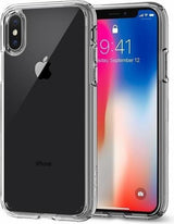 Противоударен Хибриден Калъф за iPhone XS/X, Spigen Ultra Hybrid Case, Прозрачен (4)