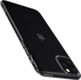 Противоударен Силиконов Калъф за iPhone 11 Pro, Spigen Liquid Crystal Case, Полупрозрачен (7)