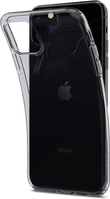 Противоударен Силиконов Калъф за iPhone 11 Pro, Spigen Liquid Crystal Case, Полупрозрачен (3)