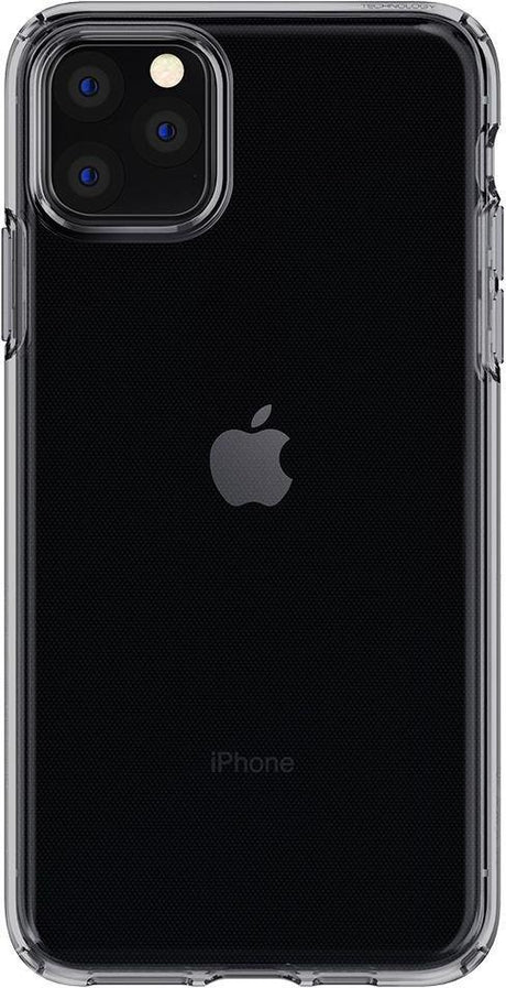 Противоударен Силиконов Калъф за iPhone 11 Pro, Spigen Liquid Crystal Case, Полупрозрачен (6)