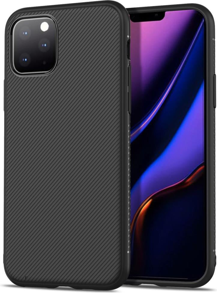 Силиконов Калъф за iPhone 11, Twill Case, Черен (2)