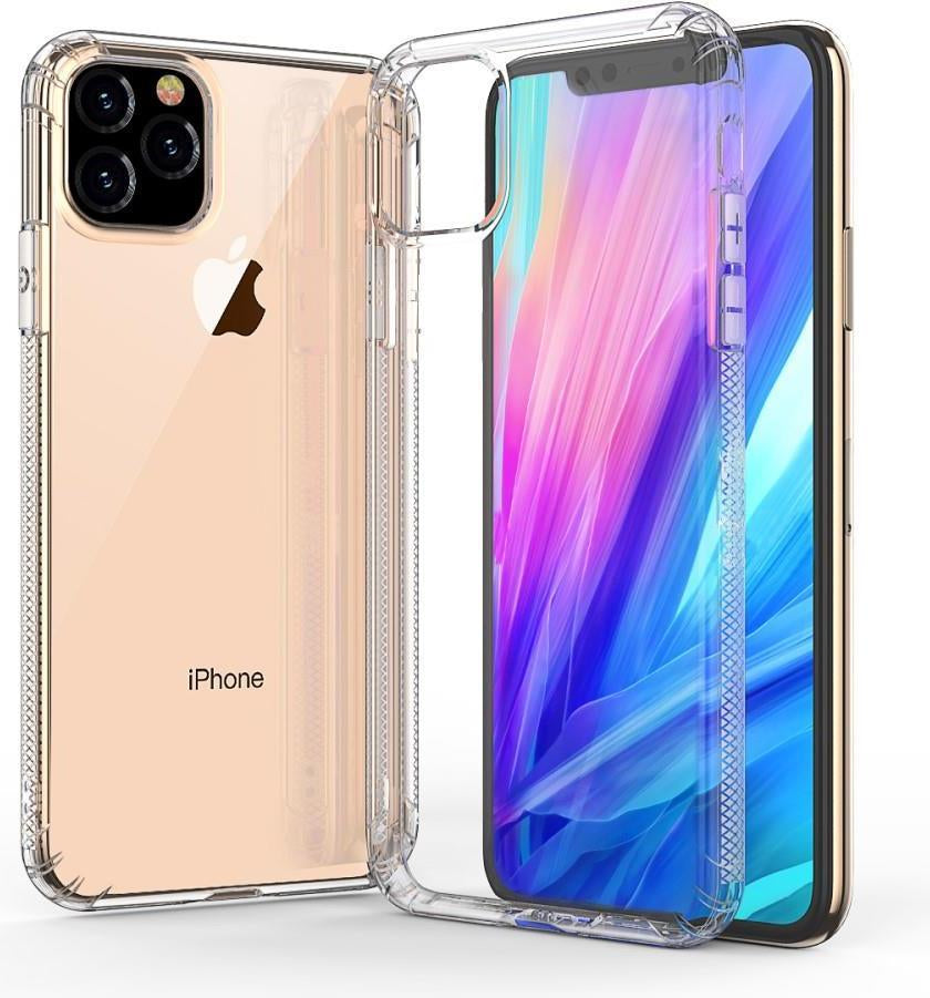 Противоударен Силиконов Калъф за iPhone 11 Pro, Air Soft Case, Прозрачен