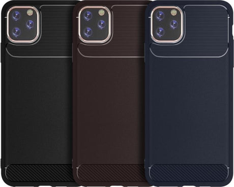 Силиконов Калъф за iPhone 11 Pro Max, Slim Armor Case, Черен (6)