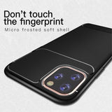 Силиконов Калъф за iPhone 11 Pro Max, Slim Armor Case, Черен (2)