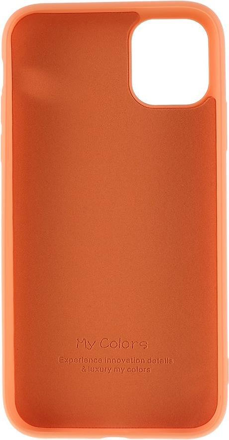 Силиконов Калъф за iPhone 11 Pro, Liquid Soft Case, Оранжев (2)