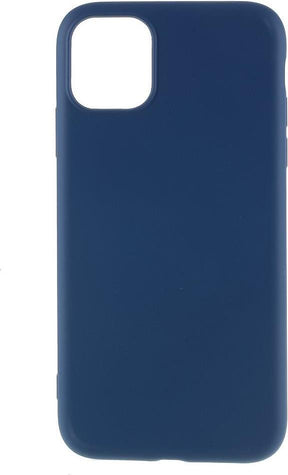 Силиконов Калъф за iPhone 11 Pro Max, Liquid Soft Case, Тъмно Син