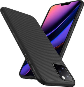 Силиконов Калъф за iPhone 11 Pro, Twill Case, Черен