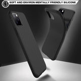 Силиконов Калъф за iPhone 11 Pro, Twill Case, Черен (3)