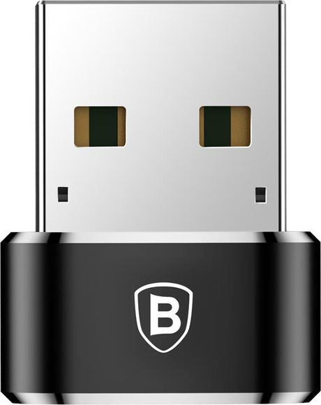 USB-C Преход/Адаптер, Baseus female USB-C to USB-A, Черен (4)