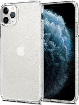 Противоударен Блестящ Калъф за iPhone 11 Pro Max, Spigen Liquid Crystal Glitter Quartz Case, Прозрачен (3)
