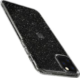 Противоударен Блестящ Калъф за iPhone 11 Pro Max, Spigen Liquid Crystal Glitter Quartz Case, Прозрачен (5)