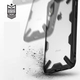 Противоударен Хибриден Калъф за iPhone XR, Ringke Fusion X Case, Черен (3)