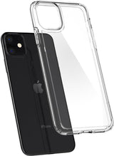 Противоударен Хибриден Калъф за iPhone 11, Spigen Ultra Hybrid Case, Прозрачен (8)