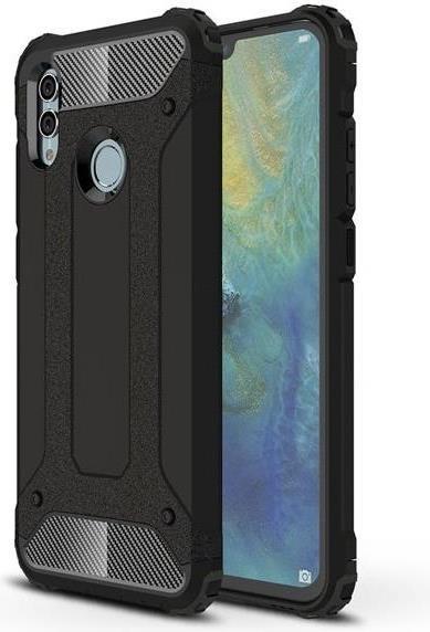 Противоударен Хибриден Калъф за Huawei P Smart 2019, Forcell Armor Case, Черен