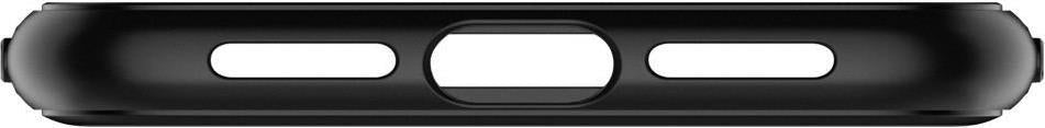 Противоударен Силиконов Калъф за iPhone 11, Spigen Rugged Armor Case, Черен (8)